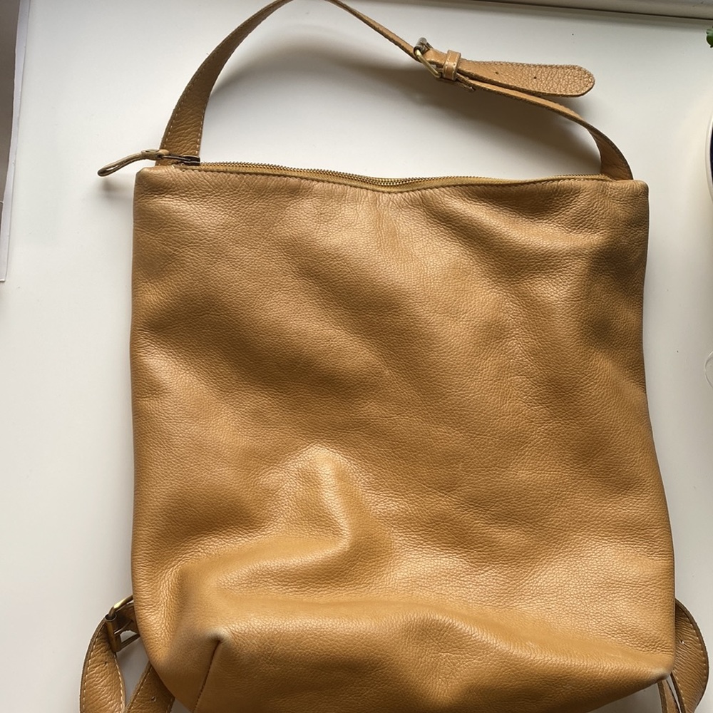 Artisanal Leather Backpack